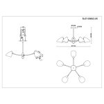 Люстра потолочная St luce SLE103602-05 SATTA