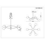 Люстра потолочная St luce SLE103602-06 SATTA