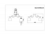 Люстра потолочная St luce SLE103902-05 LIADA
