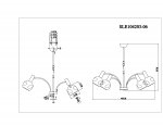 Люстра подвесная St luce SLE104203-06 BALCHINO