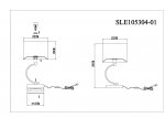 Настольная лампа St luce SLE105304-01 LINDA