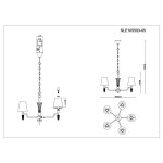 Люстра подвесная St luce SLE105503-05 REIMO