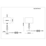 Настольная лампа St luce SLE105704-01 RAMER