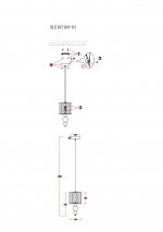 Светильник подвесной St luce SLE107103-01 PAZIONE