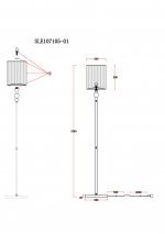 Торшер St luce SLE107105-01 PAZIONE