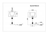 Настольная лампа St luce SLE107504-01 MANILA