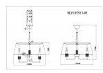 Люстра подвесная St luce SLE107513-05 MANILA