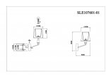 Светильник настенный St luce SLE107601-01 GRINDA
