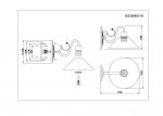 Светильник настенный St luce SLE120401-01 CIOLLA