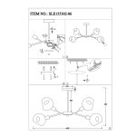 Светильник потолочный St luce SLE155302-06 GENTORE