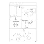 Люстра потолочная St luce SLE183702-04 GIMENTO