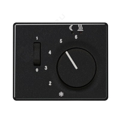 JUNG SL 500 Черный Накладка регулятора теплого пола(мех.FTR231U) (SLFTR231PLSW) JUNG SL 500 Черный Накладка регулятора теплого пола(мех.FTR231U) (SLFTR231PLSW)