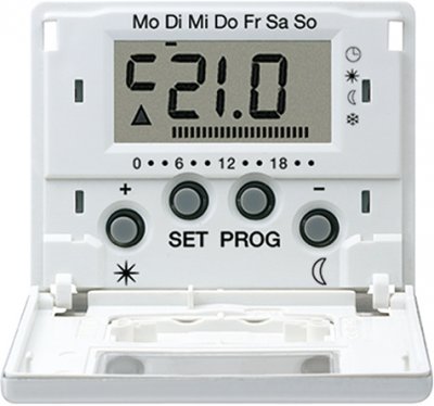 JUNG SL 500 Бел Дисплей термостата с таймером(мех. UT238E) (SLUT238DWW) JUNG SL 500 Бел Дисплей термостата с таймером(мех. UT238E) (SLUT238DWW)