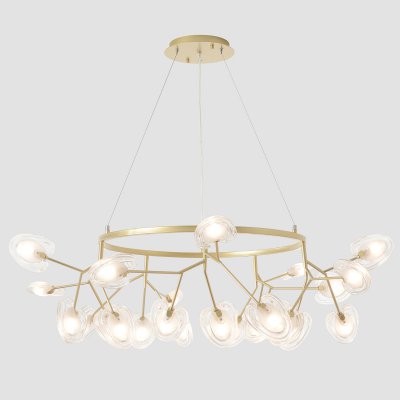 Светильник подвесной Crystallux SOLE SP25 GOLD SOLE