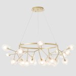 Светильник подвесной Crystallux SOLE SP25 GOLD SOLE