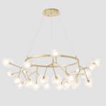 Светильник подвесной Crystallux SOLE SP25 GOLD SOLE