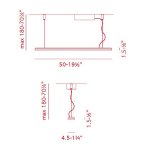 Подвесной светильник Axo Light SP LEDGE Axo