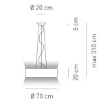 Подвесной светильник Axo Light SP SKIN 70 NE Axo