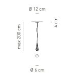 Подвесной светильник Axo Light SP SUBZERO P Axo