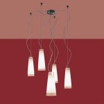 Подвесной светильник Vistosi SP VITTORIA G D1 CR/NI