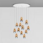 Подвесной светильник Axo Light SPFEDO12BRBCGU1 Fedora