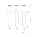 Подвесной светильник Axo Light SPJEWE03NENELED