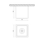 Светильник DesignLed DL-SPL DesignLed SPL-CB-18-WH-WW