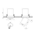 Светильник DesignLed SPL DesignLed SPL-R1-12-WW