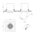 Светильник DesignLed SPL DesignLed SPL-SQ1-25-NW