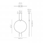 Подвесной светильник Axo Light SPLIAIM2NEOOLED