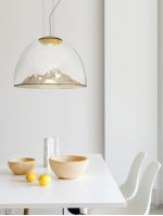 Подвесной светильник SP MOUNTA Grey/Chrome Axo Light