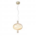 Подвесной светильник Riflesso SP 1 amber/gold Vistosi