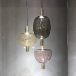 Подвесной светильник Riflesso SP 3 amethyst/gold