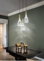 Подвесной светильник Vistosi SPSCINTCRBR