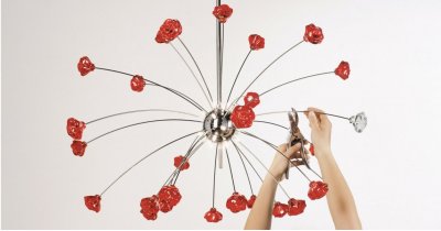 Подвесной светильник Axo Light SPSHIR18RSCR12V SHIRAZ Подвесной светильник Axo Light SPSHIR18RSCR12V SHIRAZ