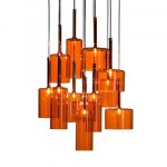 Подвесной светильник Axo Light SPSPIL12RSCR12V Spillray