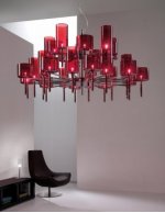 Подвесной светильник Axo Light SPSPIL30GRCR12V Spillray