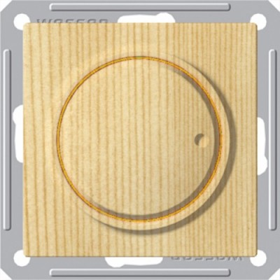 WESSEN 59 Сосна Светорегулятор поворотный 300Вт, для л/н и г/л на 230В (SR-5S0-7-86)