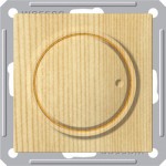 WESSEN 59 Сосна Светорегулятор поворотный 300Вт, для л/н и г/л на 230В (SR-5S0-7-86)