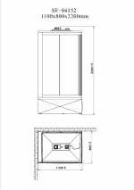 Душевая кабина SR-86152-1