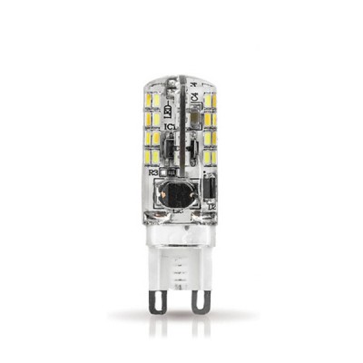 

Лампа Gauss LED G9 AC150-265V 3W 230lm 2700K силикон (107709103), 107709103