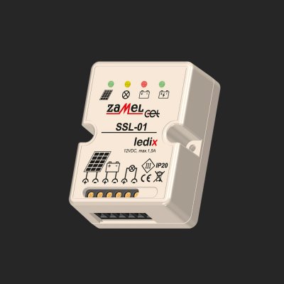 Zamel Контроллер для солнечных батарей 12V DC (SSL-01) Zamel Контроллер для солнечных батарей 12V DC (SSL-01)