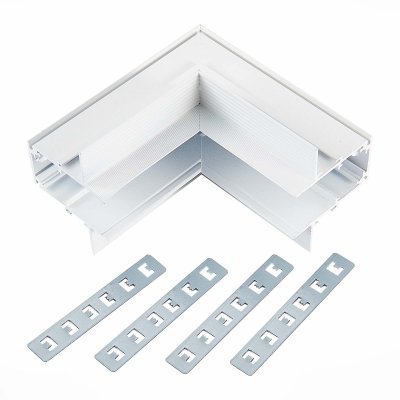 Внутренний угол-соединитель для встраиваемого магнитного шинопровода St luce ST007.549.12 ST007