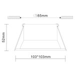Встраиваемый светильник St luce ST207.518.01 GROSI