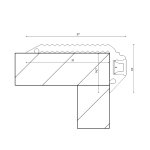 Профиль алюминиевый DesignLed STEP 3819B DesignLed STEP 3819B