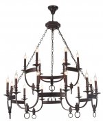 Люстра Crystal Lux SUERTE BROWN SP12+6 (3110/318)