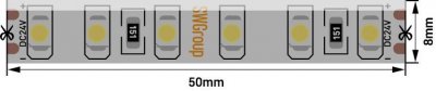 Лента светодиодная SWG SWG3120 SWG3120-24-9.6-WW-65-M