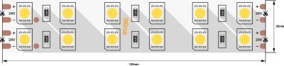 Лента светодиодная SWG SWG5120 SWG5120-24-28.8-RGBWW-M