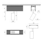 Светильник для низковольтного трека SY DesignLed SY-601201-BL-7-NW
