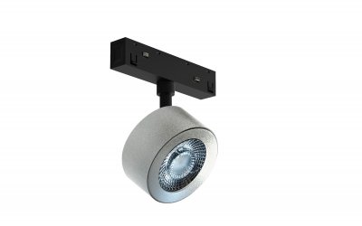 Светильник-спот широкий, серия SY-LINK, Серебро, 10Вт, IP20, Теплый белый (3000К) SY-LINK-FTS-SL-10-WW